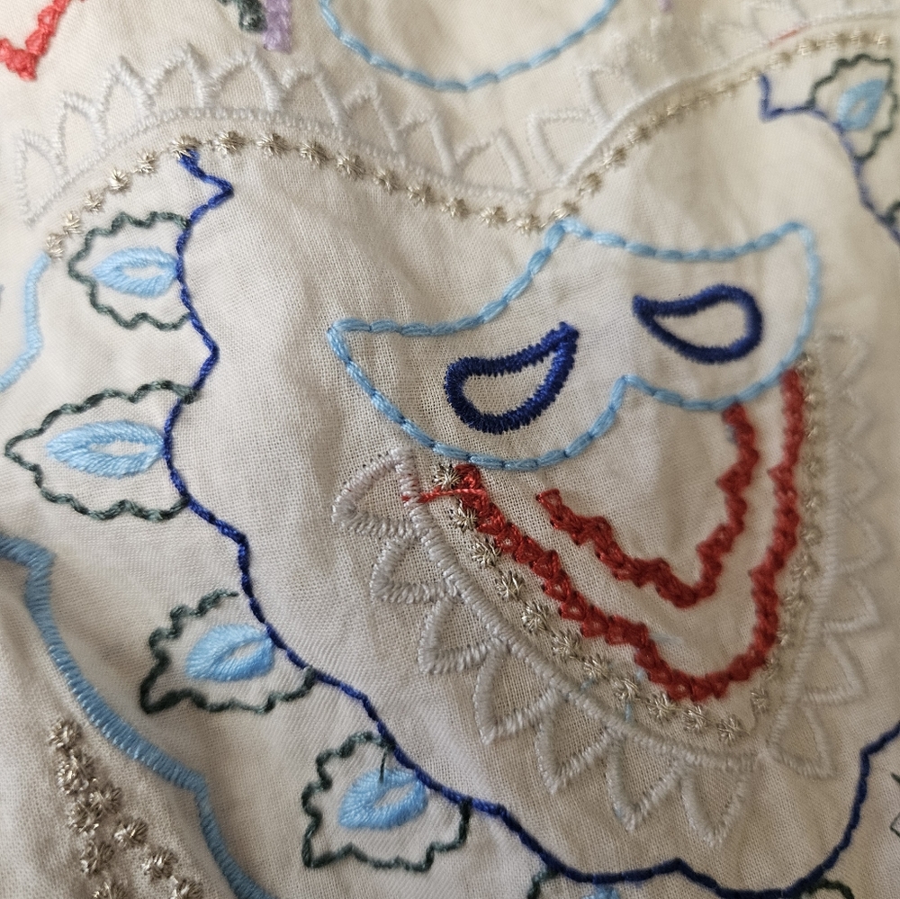 Anthropologie embroidered top - Picture 4 of 4